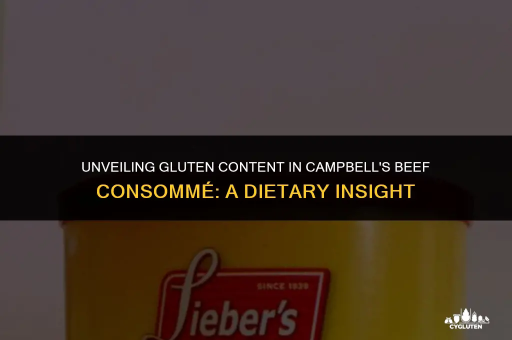 how much gluten is in campbell