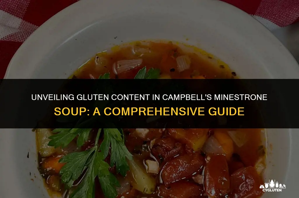 how much gluten is in campbell