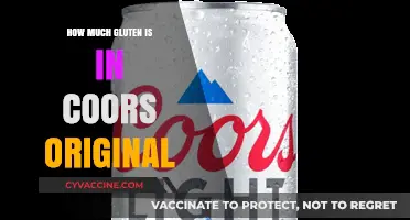 Unveiling the Gluten Content in Coors Original Beer