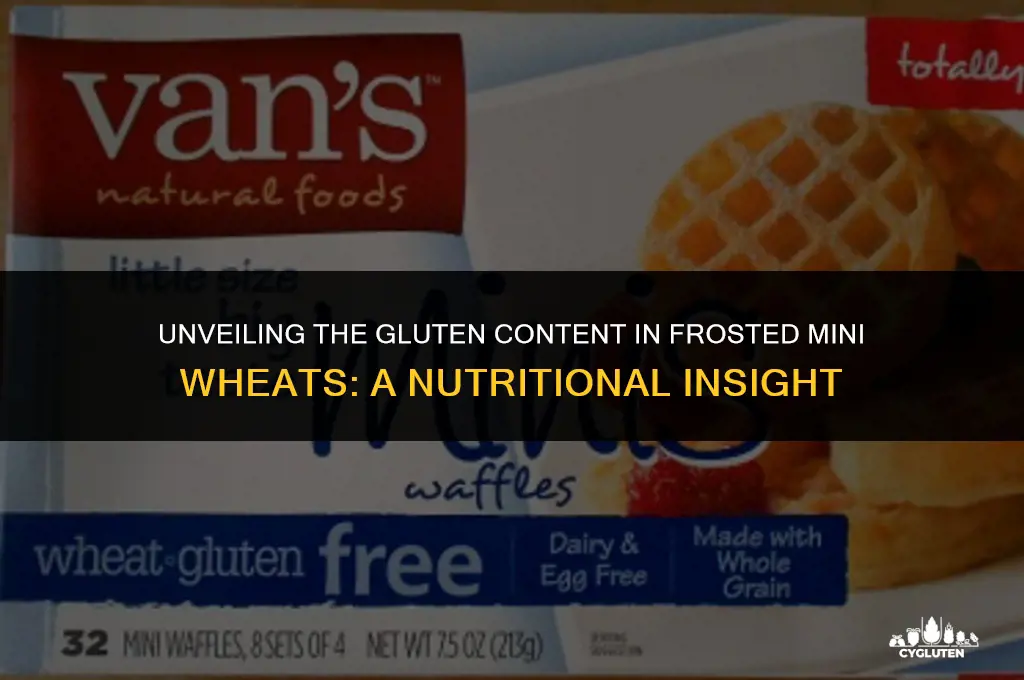 how much gluten is in frosted mini wheats