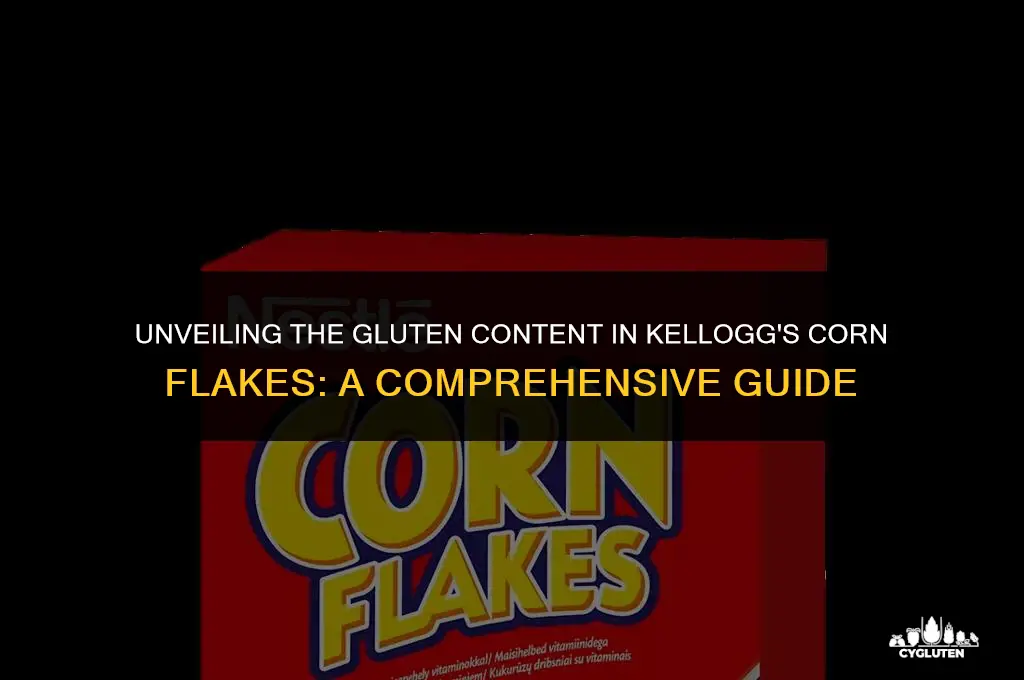 how much gluten is in kellogg