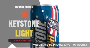 Unveiling the Gluten Content in Keystone Light: A Comprehensive Guide