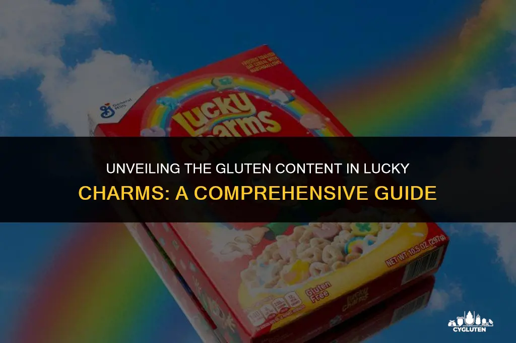 how much gluten is in lucky charms
