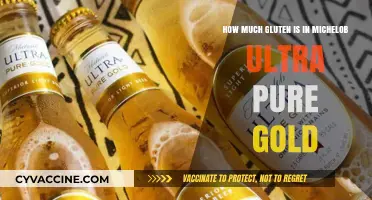 Unveiling the Gluten Content in Michelob Ultra Pure Gold