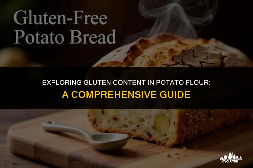 how much gluten is in potato flower