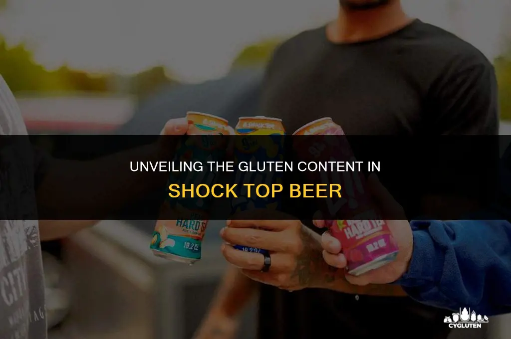 how much gluten is in shock top