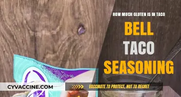 Unveiling the Gluten Content in Taco Bell's Taco Seasoning