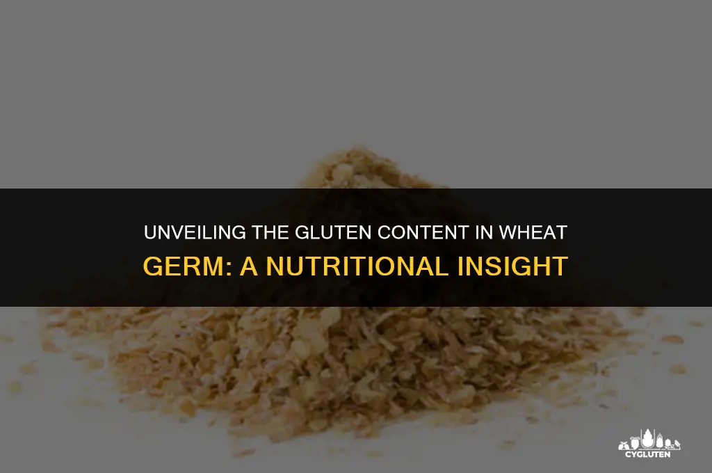 how much gluten is in wheat germ