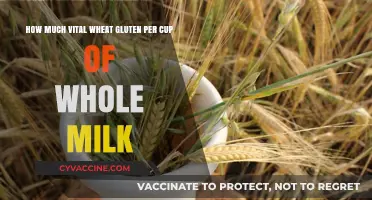 Vital Wheat Gluten Content in Whole Milk: A Nutritional Insight