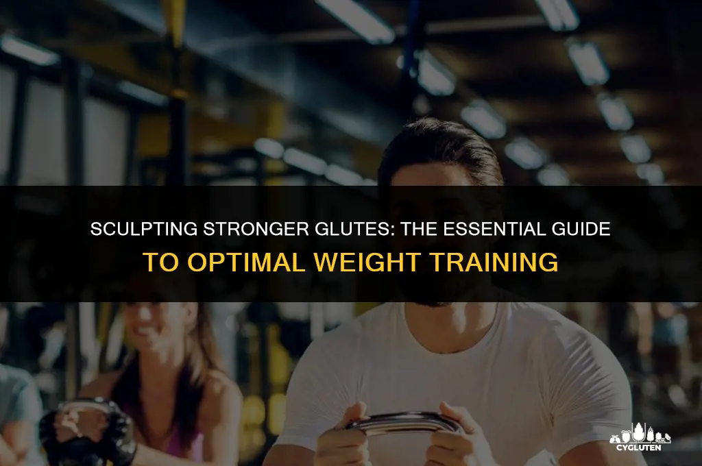 how much weight do you need to grow glutes