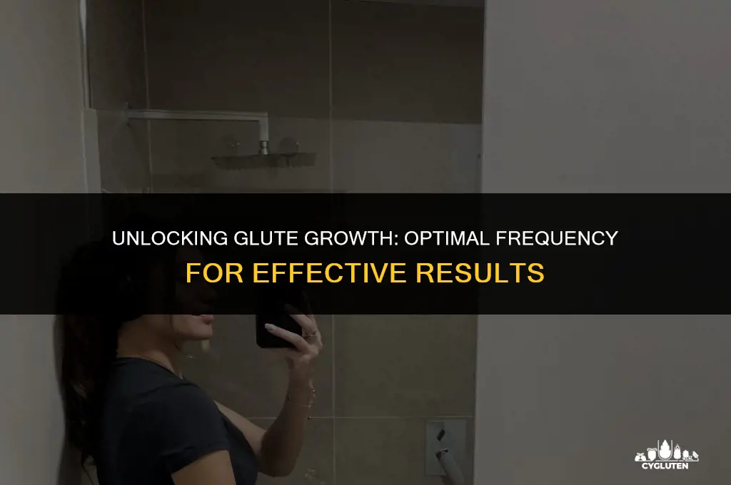how often should i work glutes for growth
