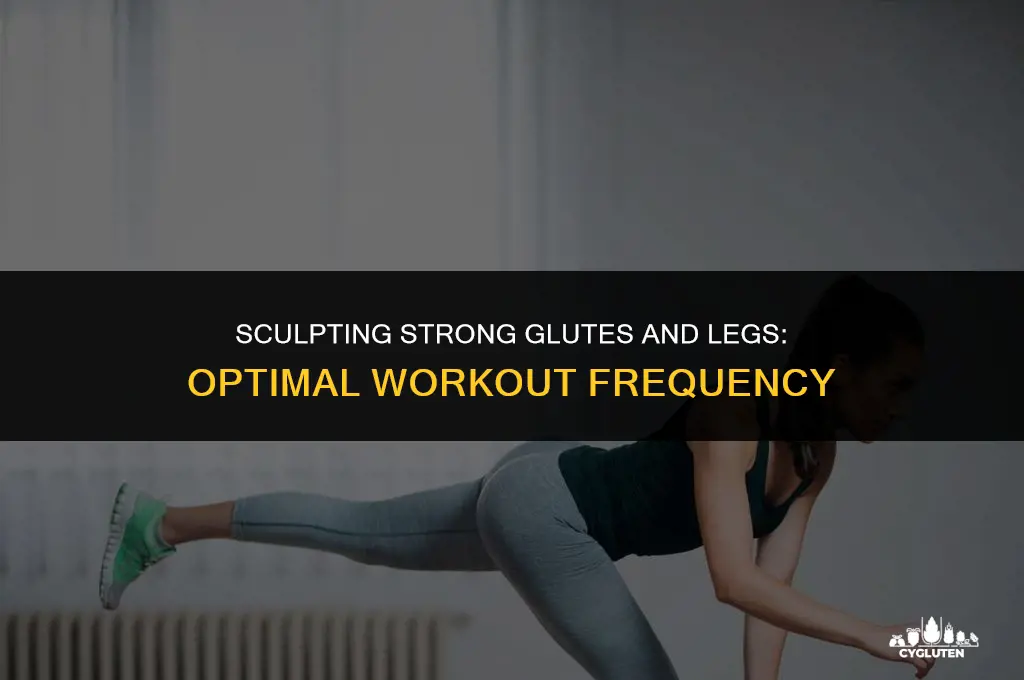 how often should i workout my glutes and legs