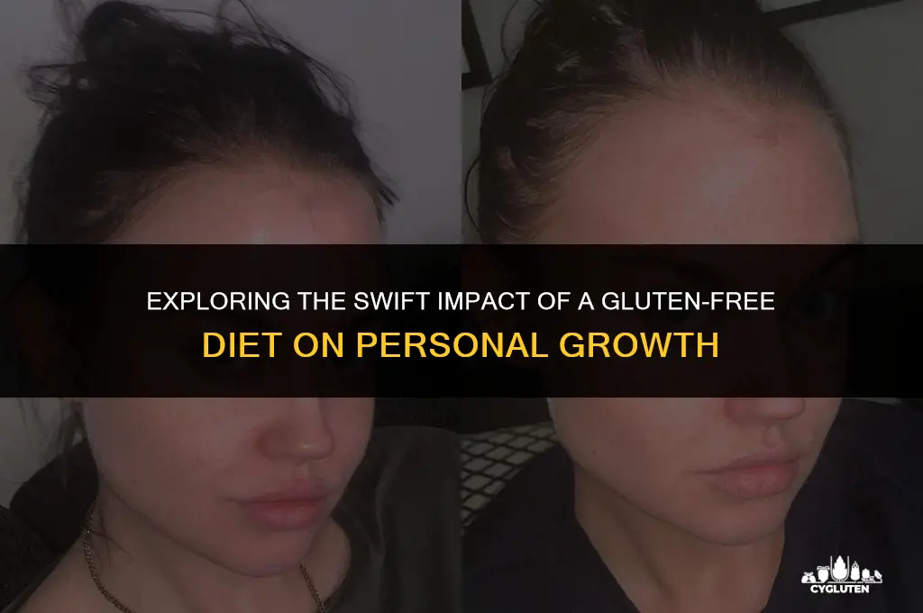 how quick does growth respond to non gluten
