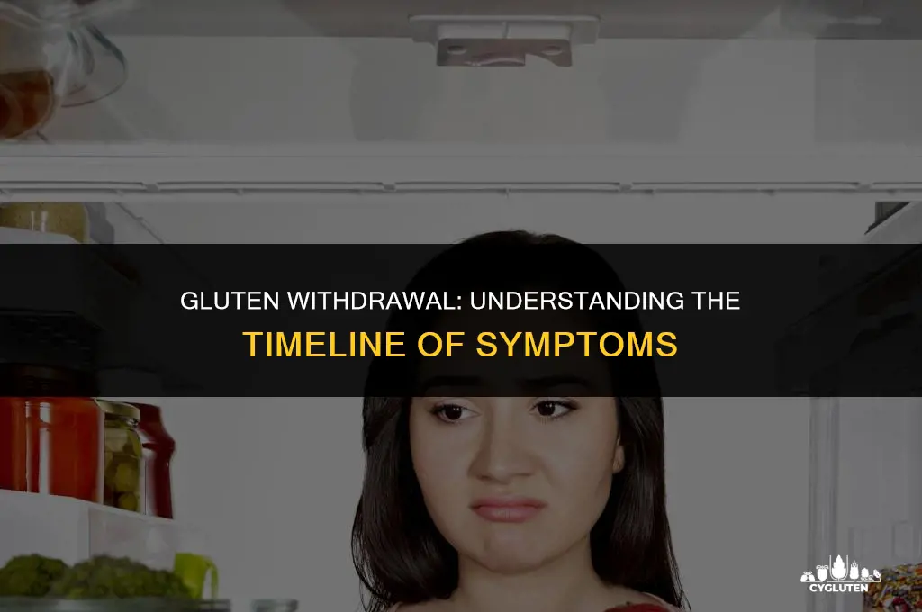 how soon do gluten withdrwal symptoms start