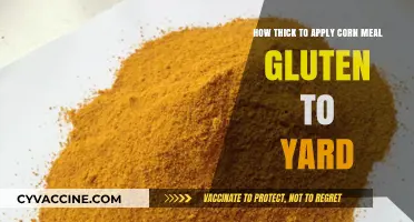 Effective Cornmeal Gluten Application: A Guide for Yard Maintenance