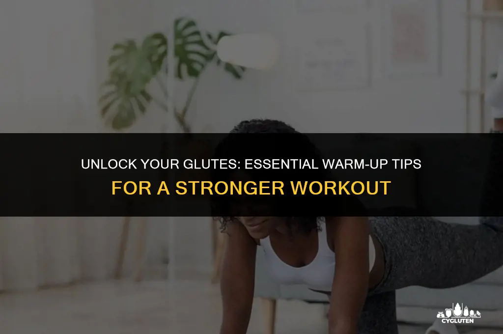 how to activate glutes before a workout