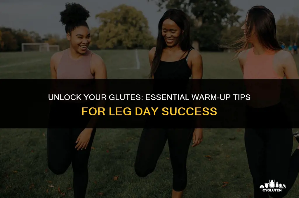 how to activate glutes before leg day