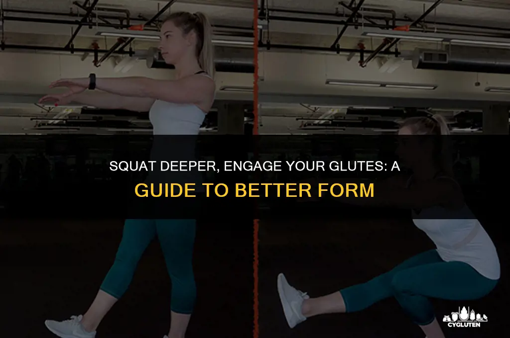 how to activate glutes more during squat