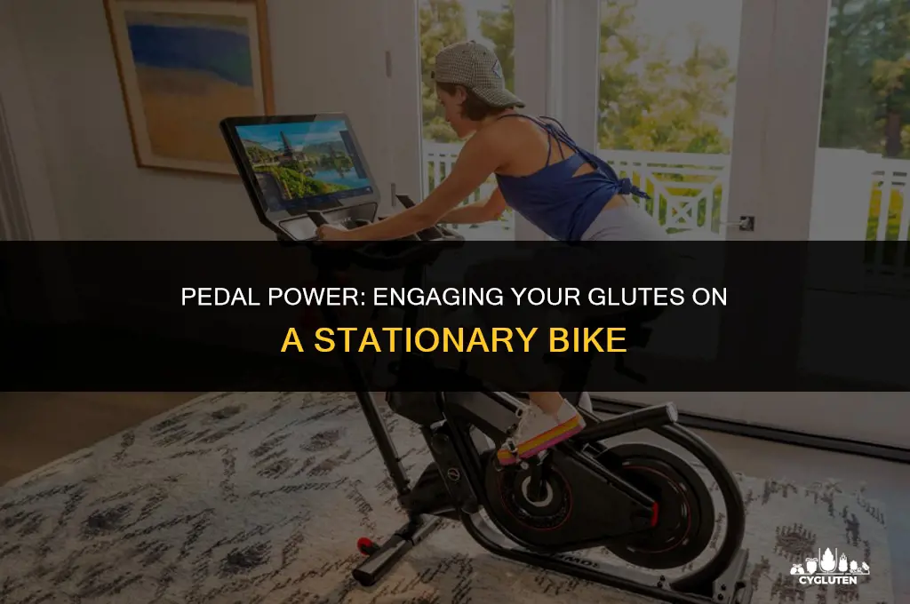 how to activate glutes on stationary bike