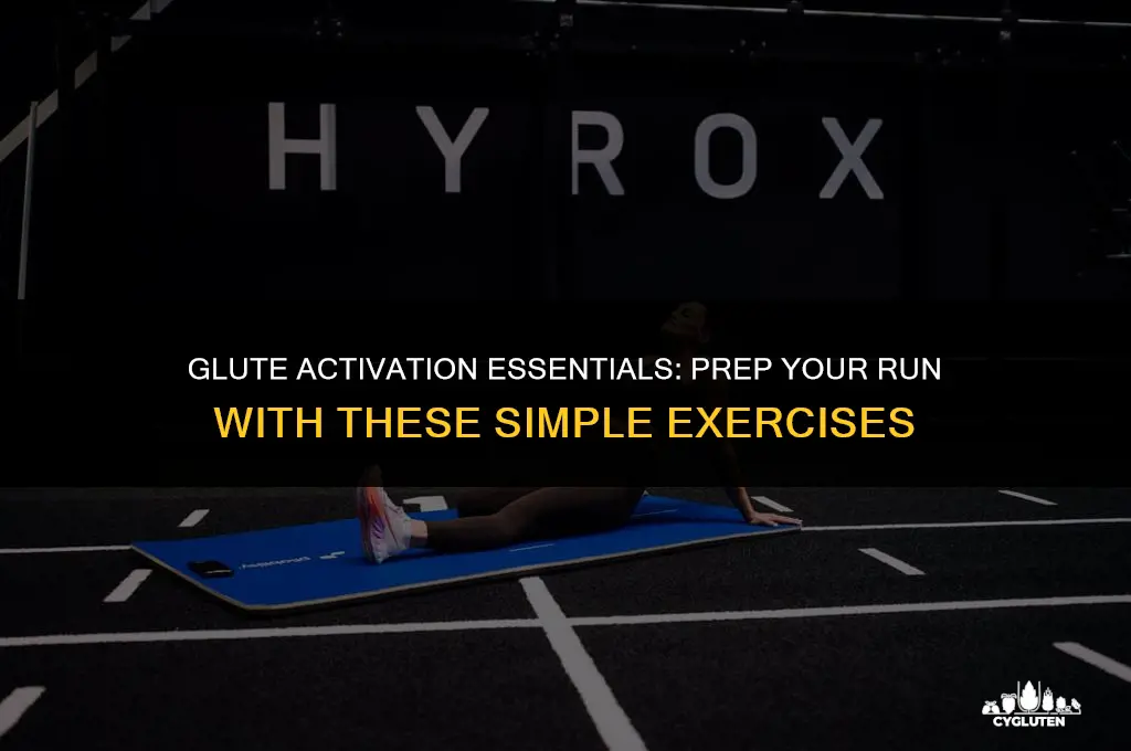 how to activate your glutes before a run