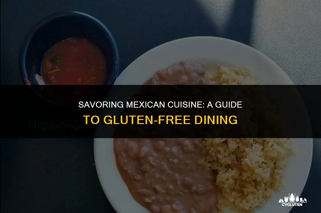 how to avoid gluten at mexican restaurants