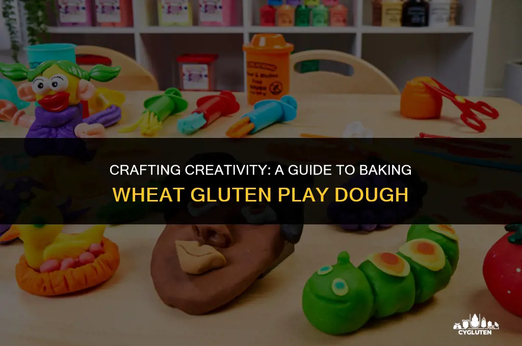 how to bake wheat gluten play dough