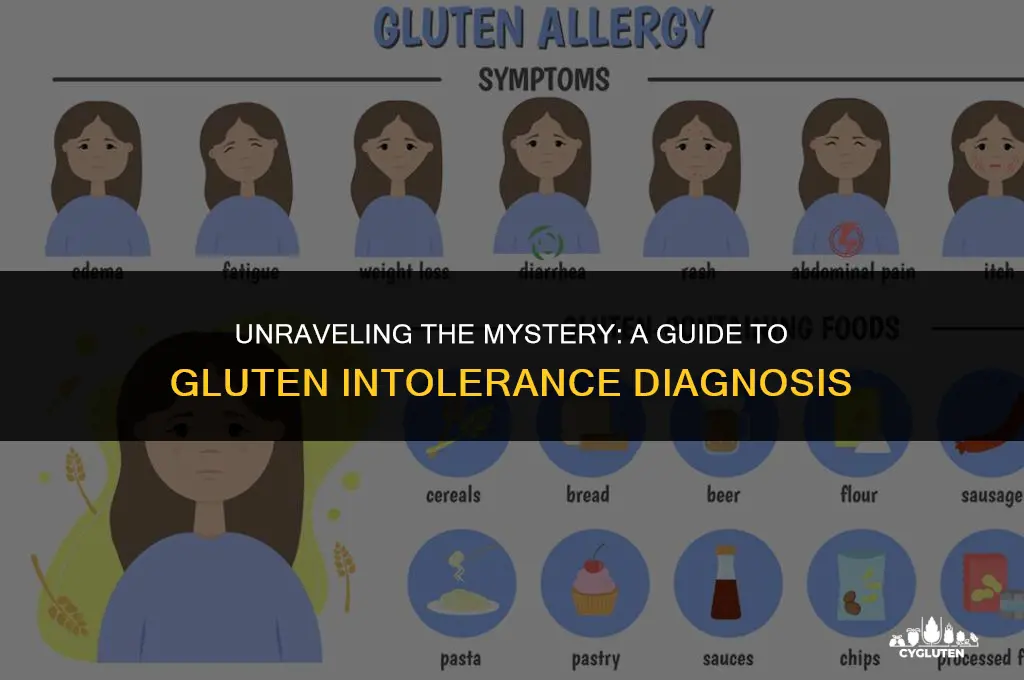 how to be diagnosed with gluten intolerance