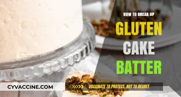 Breaking Up Gluten Cake Batter: Tips for a Flawless Bake