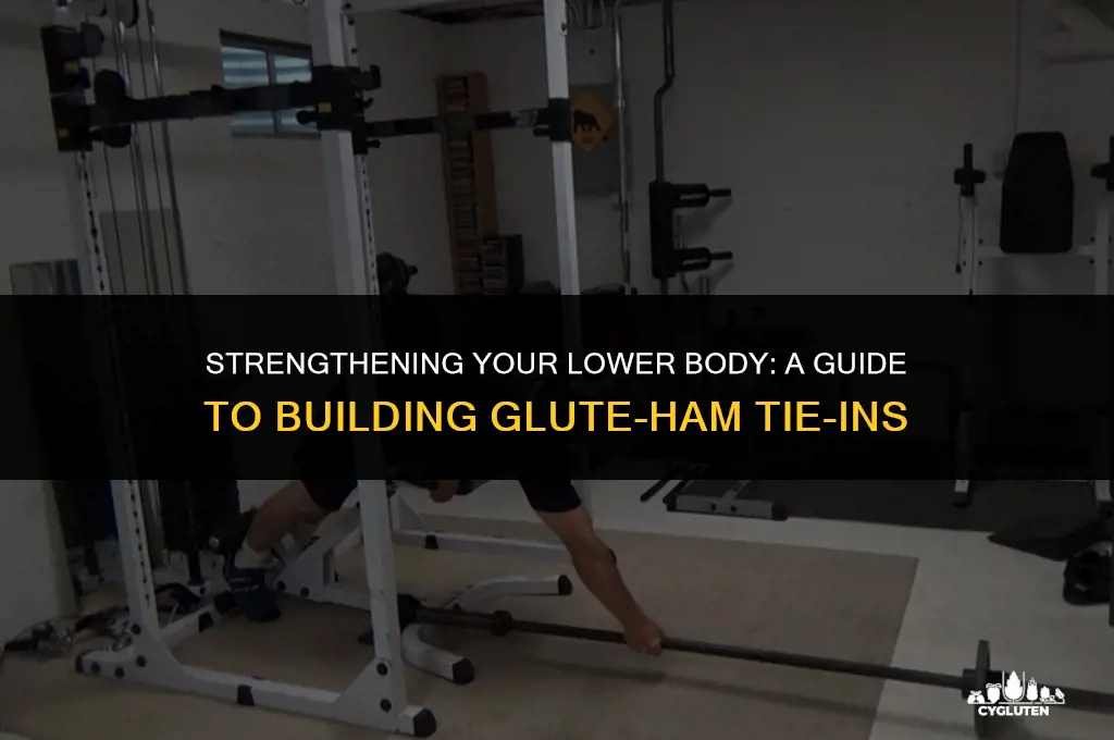 how to build glute ham tie in