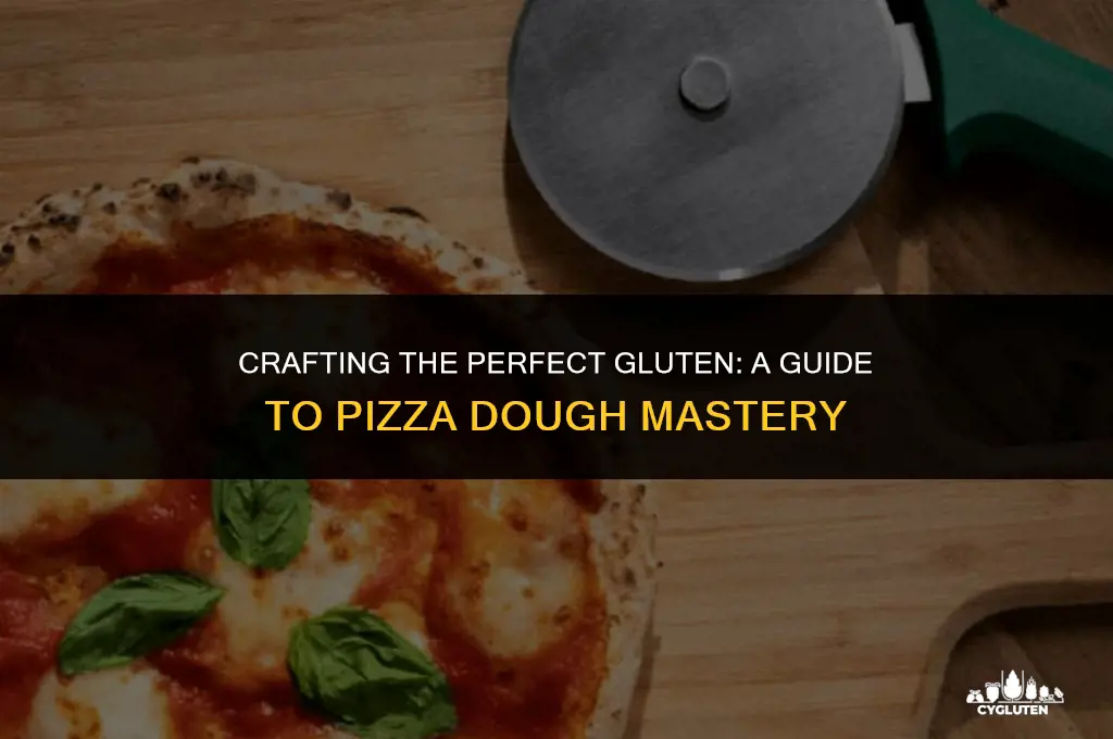 how to build gluten in pizza dough