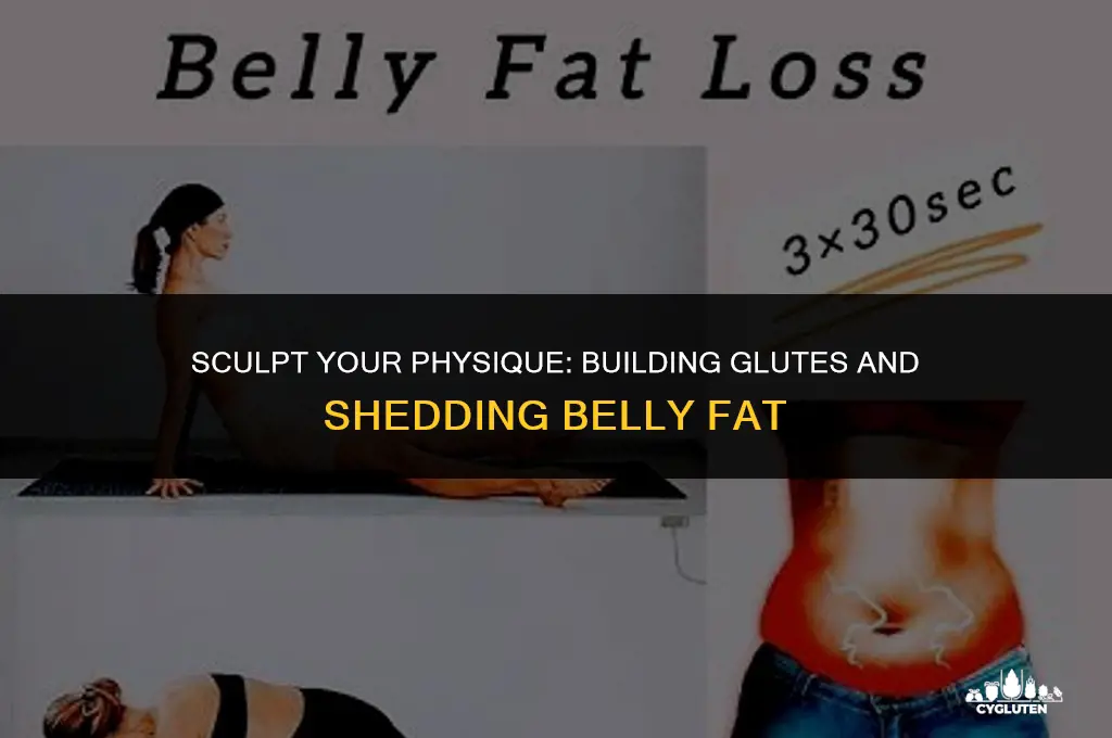 how to build glutes and lose belly fat