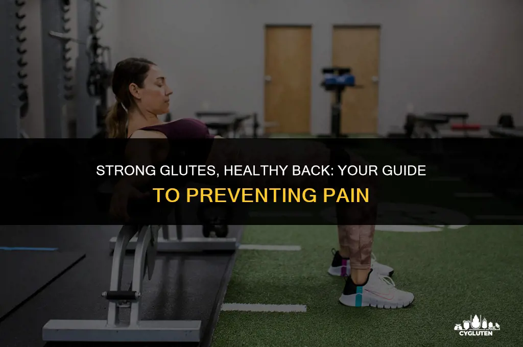 how to build glutes and prevent back pain