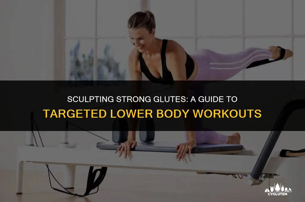 how to build glutes but not thighs