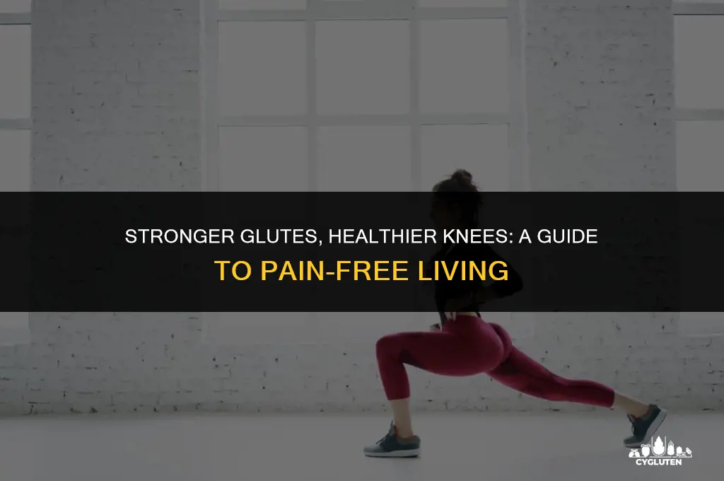 how to build glutes to fix knee pain