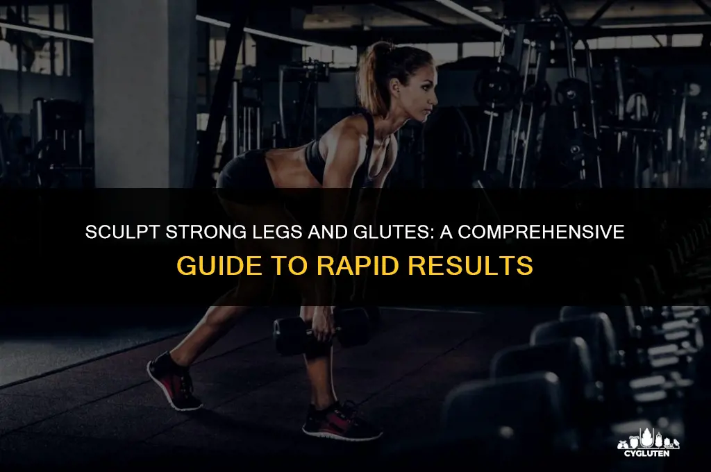 how to build legs and glutes fast