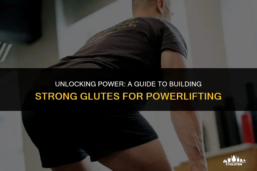 how to build strong glutes for powerlifting