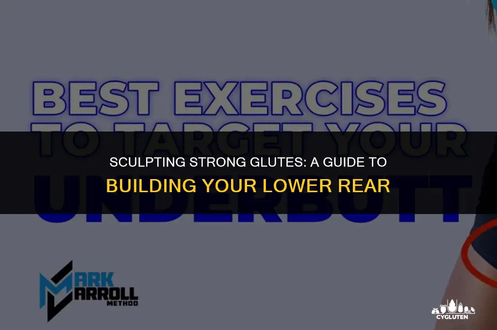 how to build the bottom of your glutes