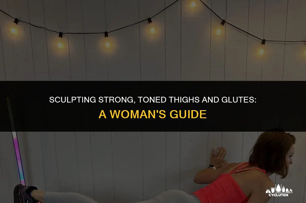 how to build thigh and glute muscles women