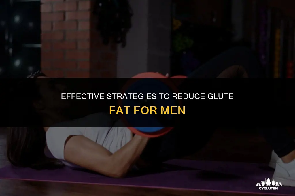 how to burn glute fat for men