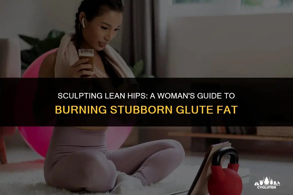 how to burn stubbron glutes fat for women