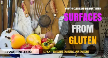 Gluten-Free Cleaning: A Guide to Sanitizing Hard Surfaces