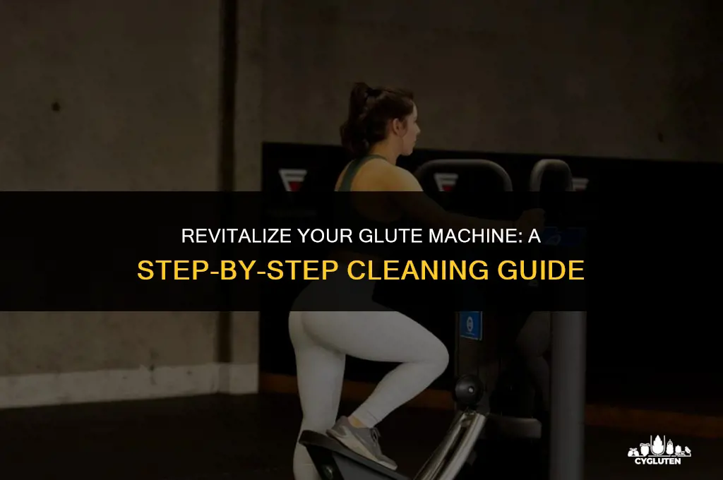 how to clean glute machine life fitness