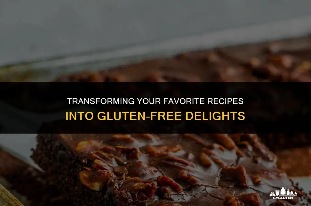 how to convert a receipe to gluten frre