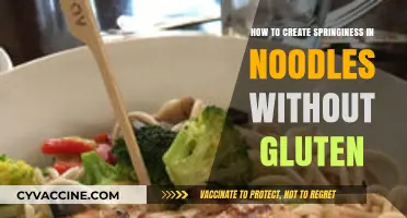 Unlocking Springiness: Gluten-Free Noodle Magic Revealed
