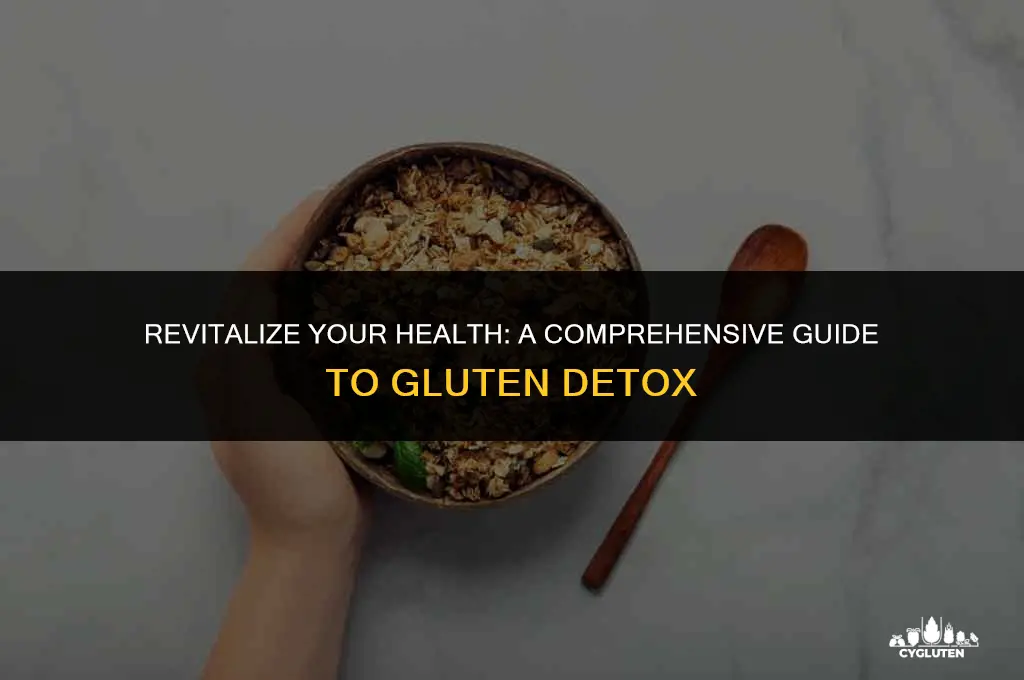 how to detox gluten out of your body
