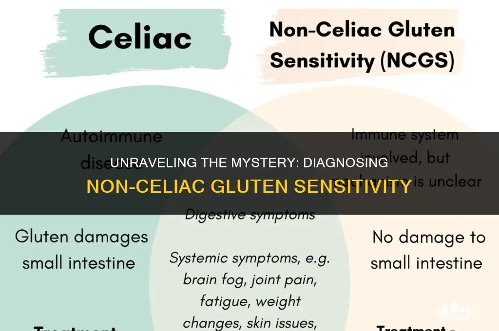 how to diagnose non celiac gluten sensitivity