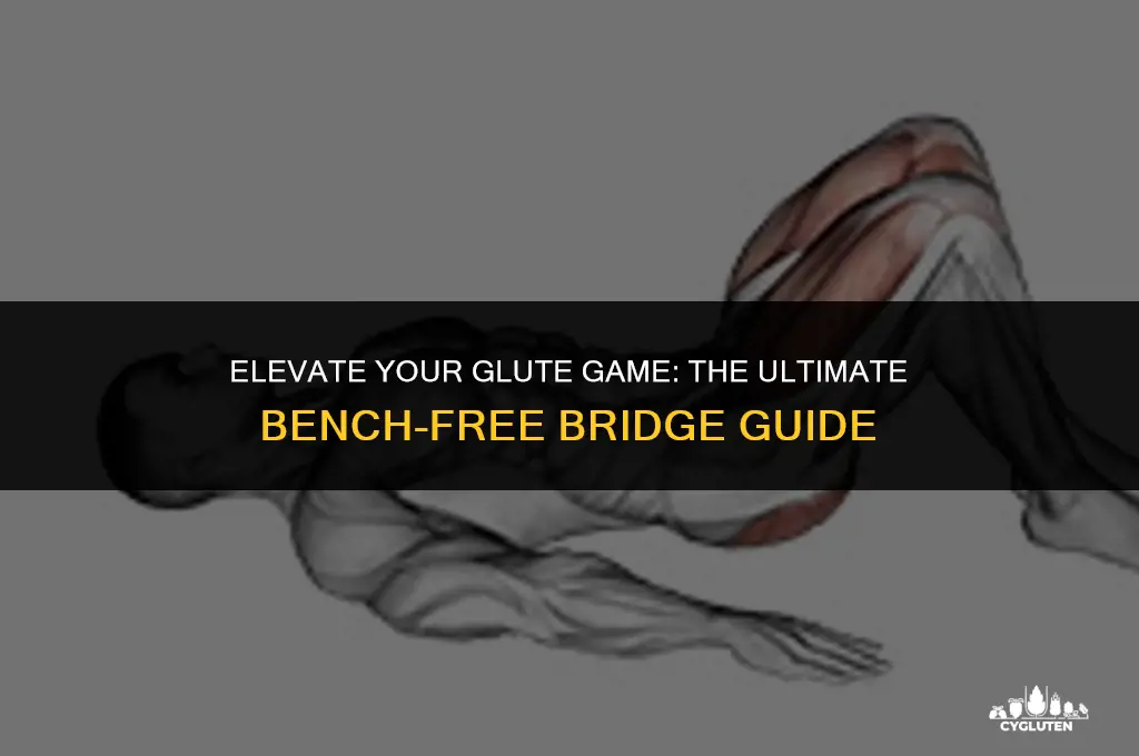 how to do a glute bridge without a bemch