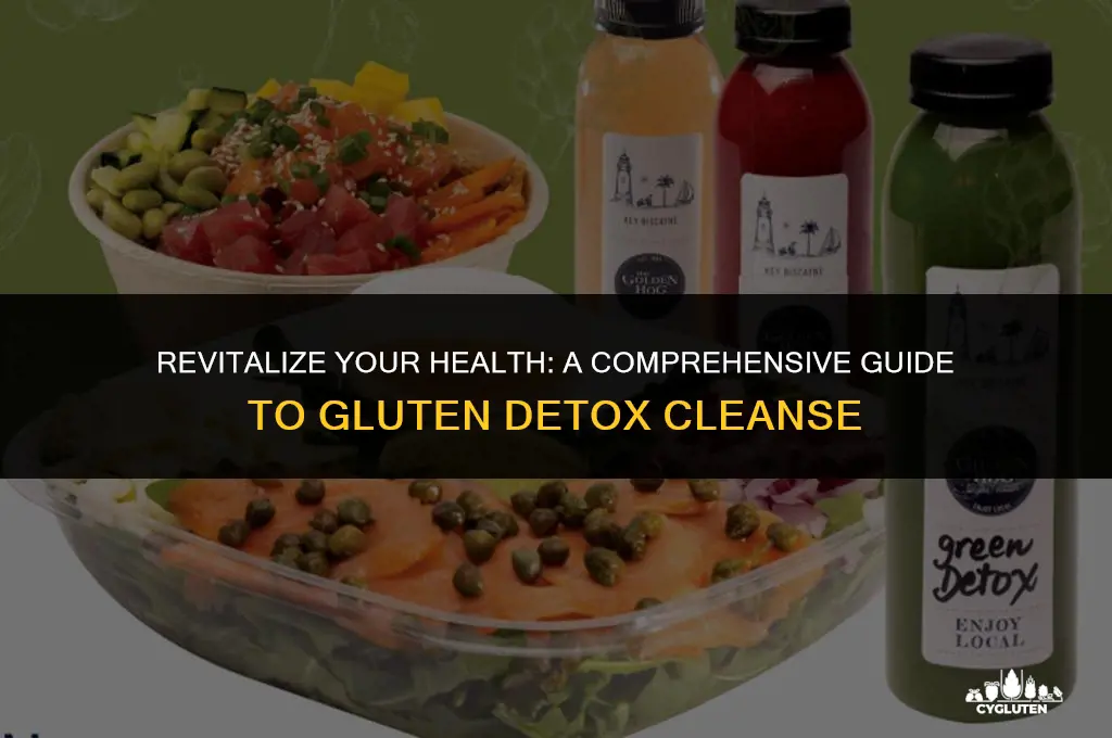 how to do a gluten detox cleanse
