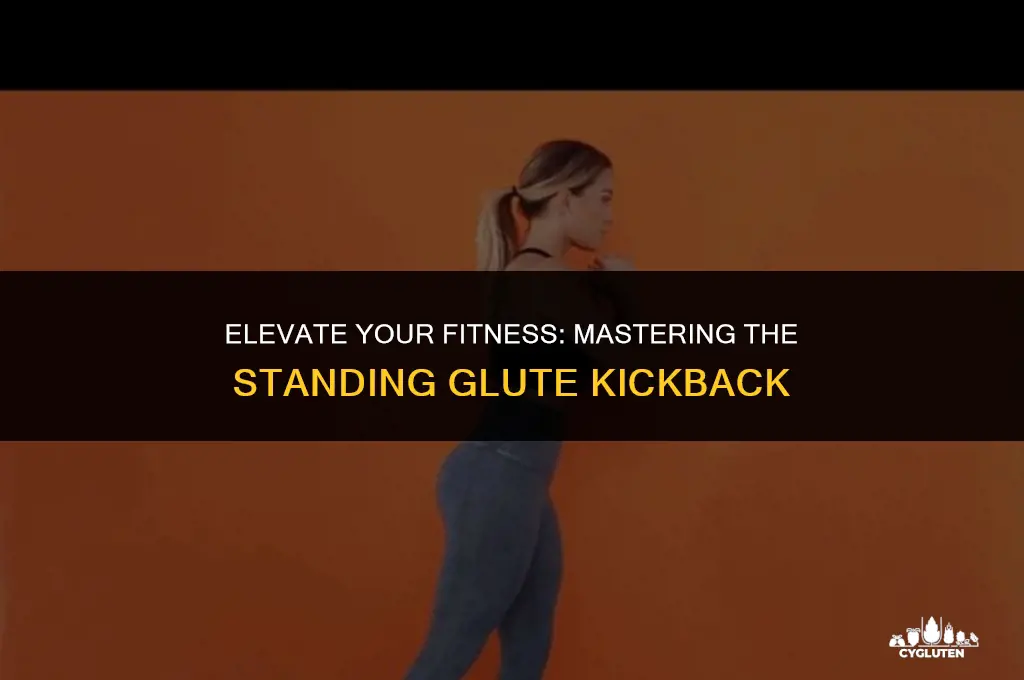 how to do a standing glute kickback