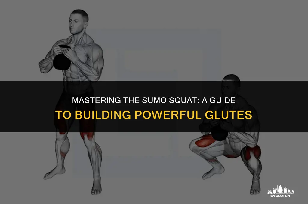 how to do a sumo squat for glutes